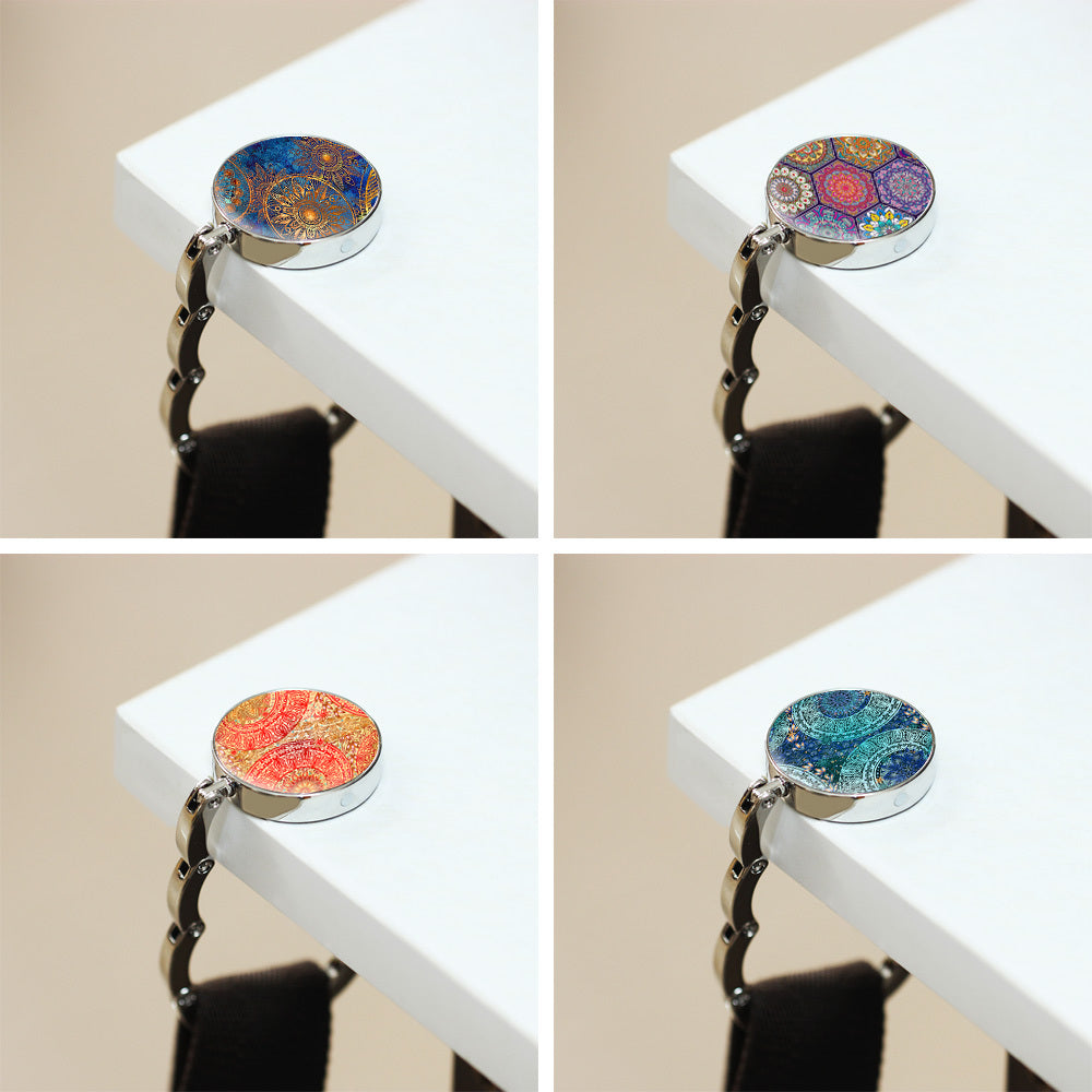 Four-piece bag hook