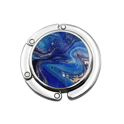 Creative Folding Round Ceramic Hanging Bag Hook