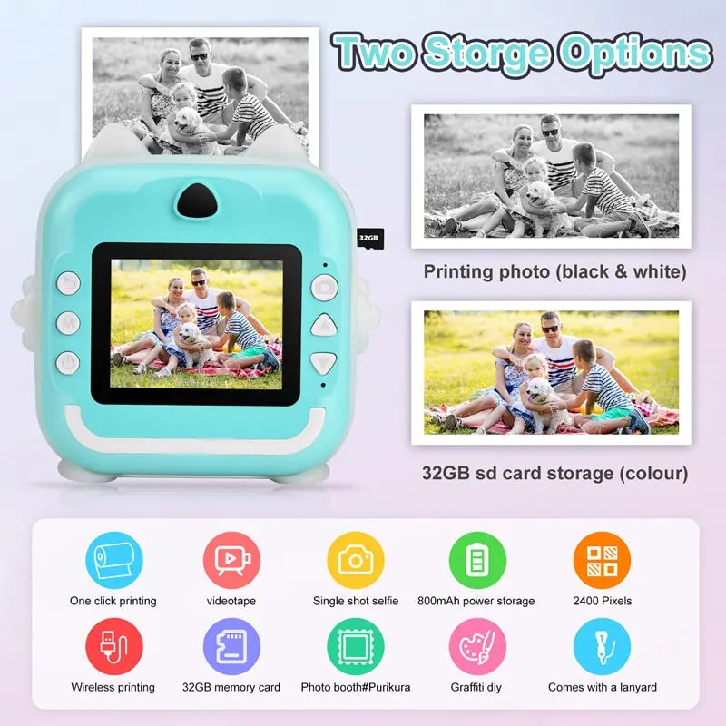 Polaroid Kids Printing Camera