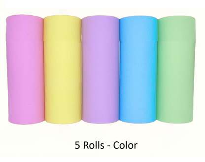 Replacement Paper Rolls for Fun Print Pocket Printer
