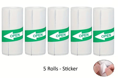 Replacement Paper Rolls for Fun Print Pocket Printer