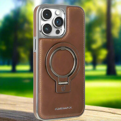 Luxury Leather Shockproof Case for iPhone