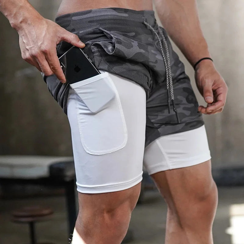 2 In 1 Quick Dry Shorts