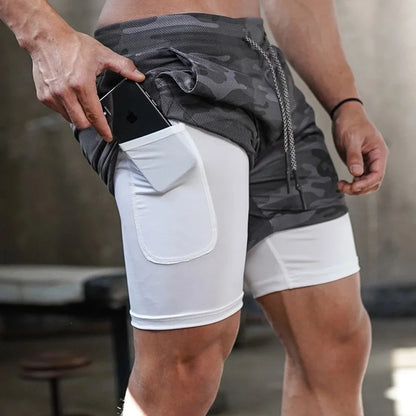 2 In 1 Quick Dry Shorts