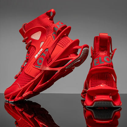 Unique Red Running Shoes