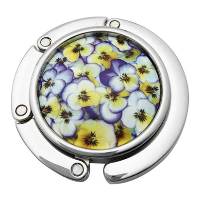 Creative Folding Round Ceramic Hanging Bag Hook