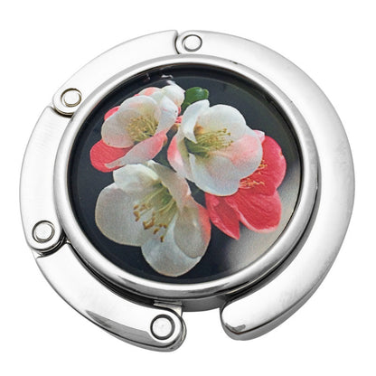 Creative Folding Round Ceramic Hanging Bag Hook