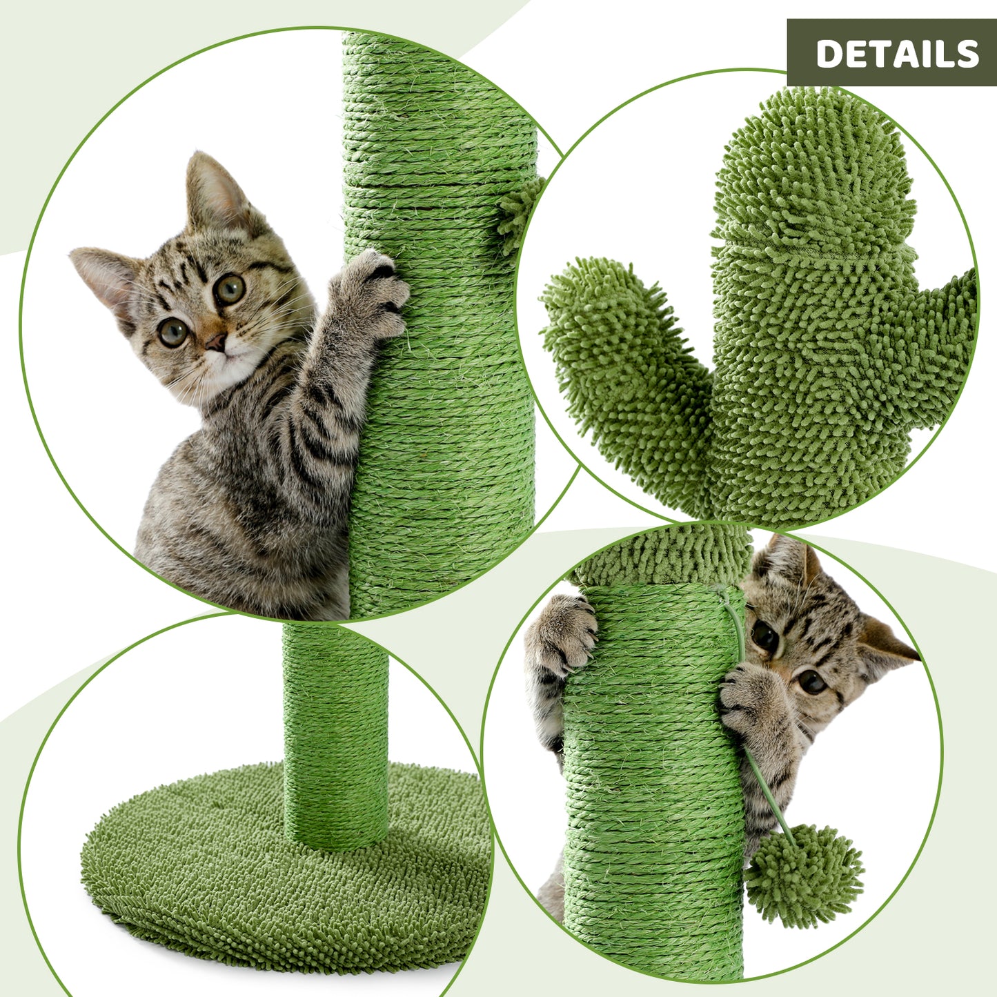  cat tree cactus details