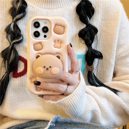 cute bear phone case iphone cool