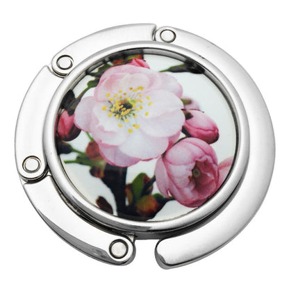 Creative Folding Round Ceramic Hanging Bag Hook