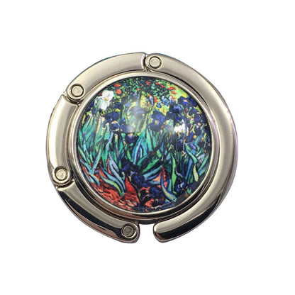 Creative Folding Round Ceramic Hanging Bag Hook
