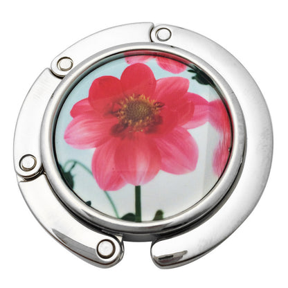 Creative Folding Round Ceramic Hanging Bag Hook
