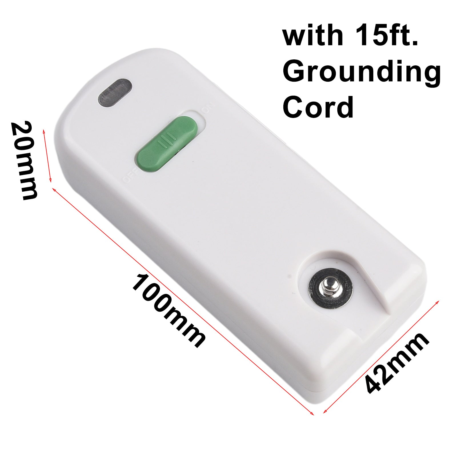 grounding tester kit dimensions