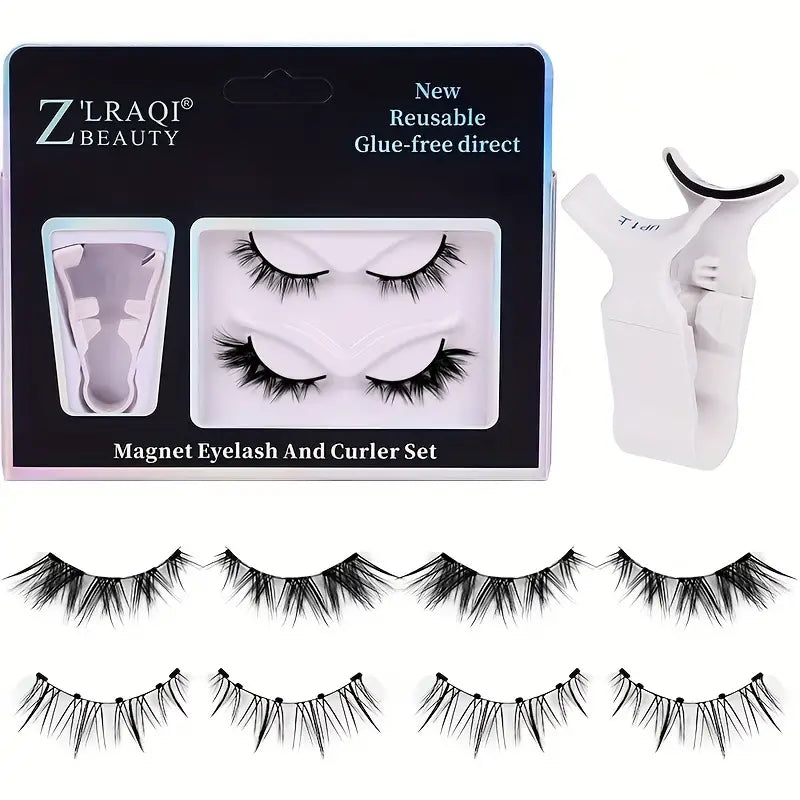 Magnetic Eyelash Set with Applicator Tool